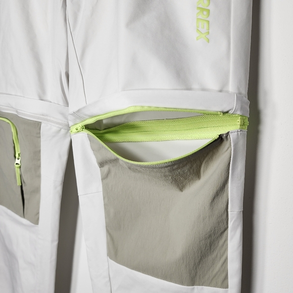 New! Adidas Voyage Active Outdoor Zip Off Trousers Pants | Men's Size Med HE5255 - Picture 6 of 10